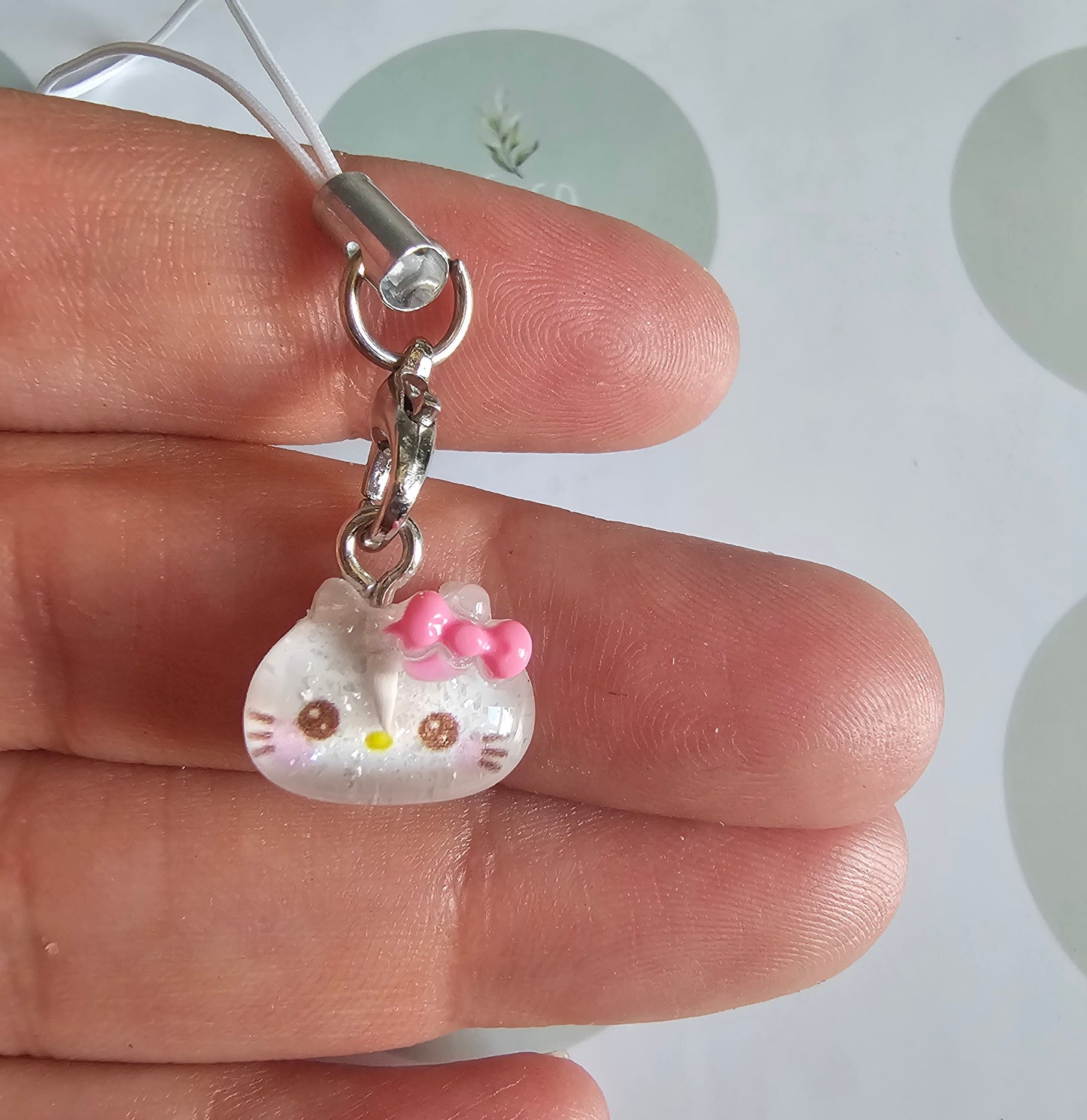Hello kitty phone charm