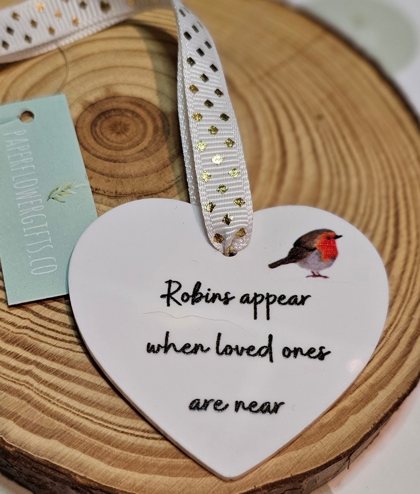 Robin tree ornament