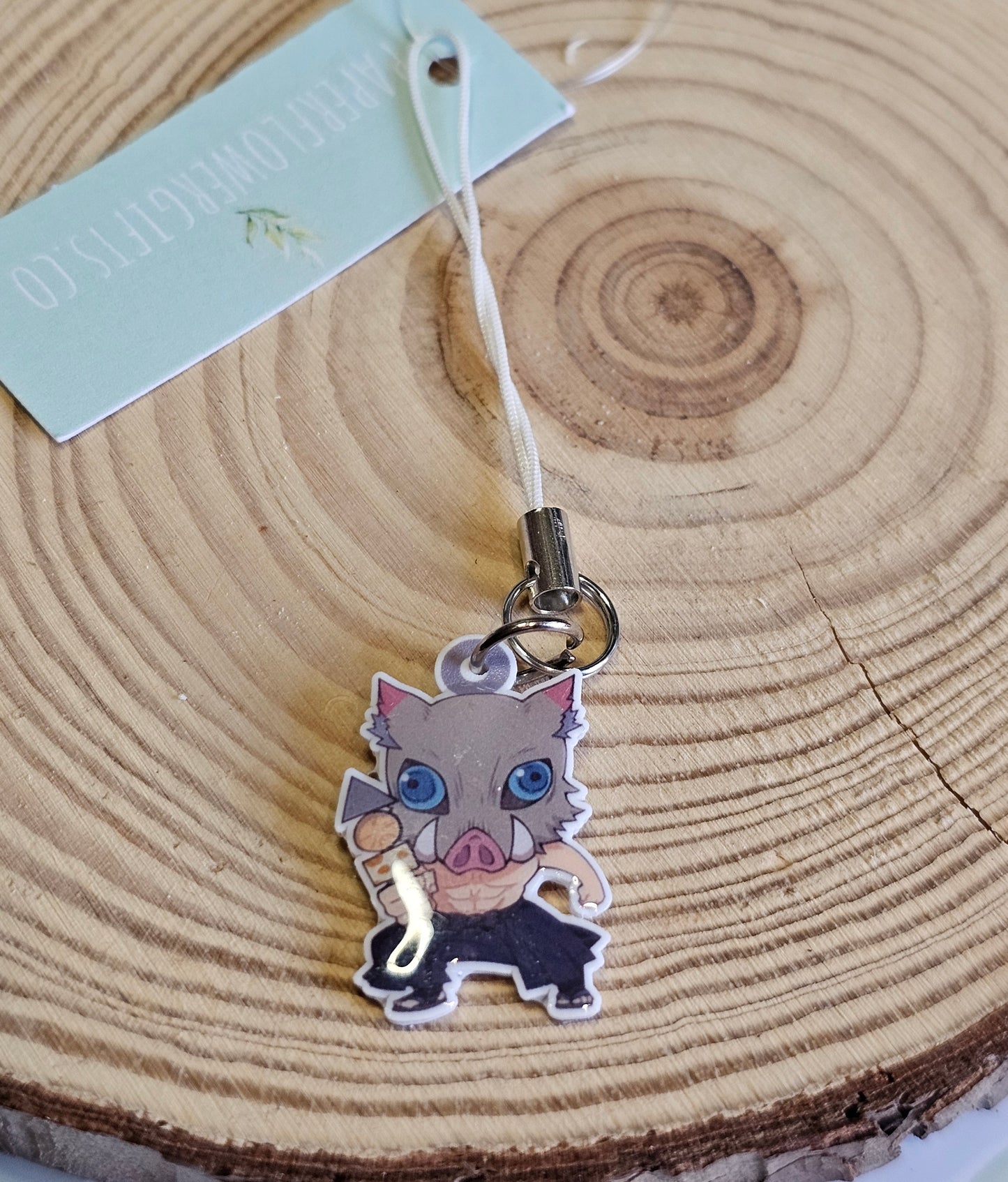 Demon slayer inosuke phone charms