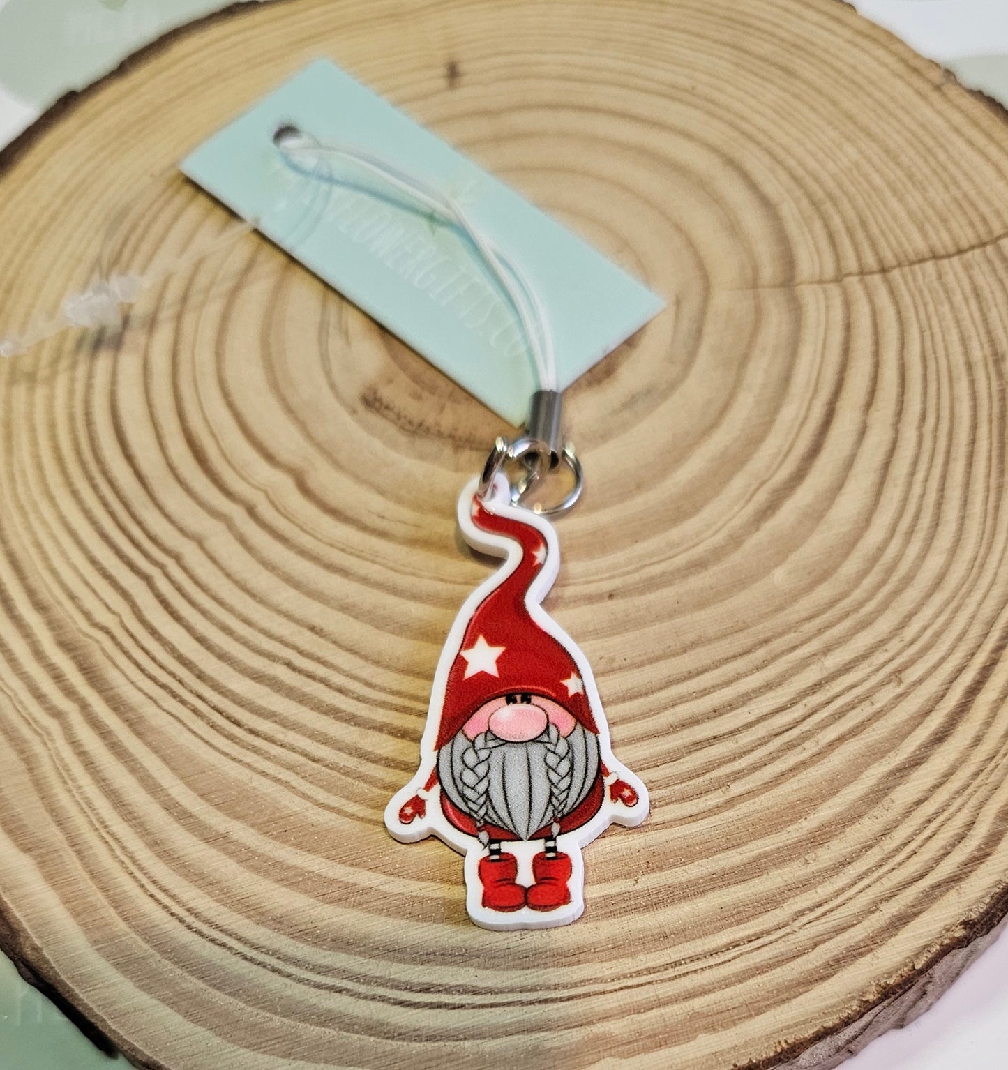 Red star hat Gonk phone charms