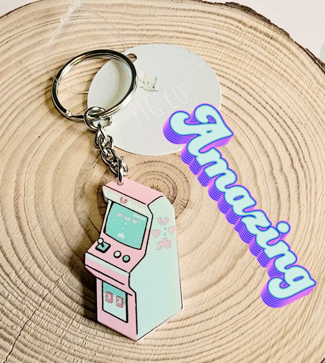 Gamer key rings