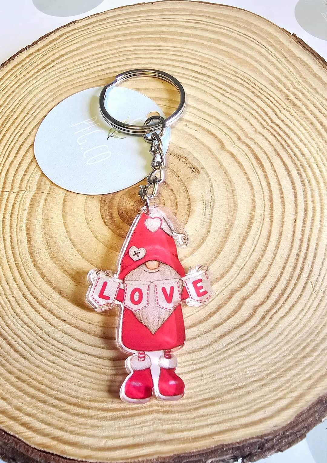 Love gonk key rings