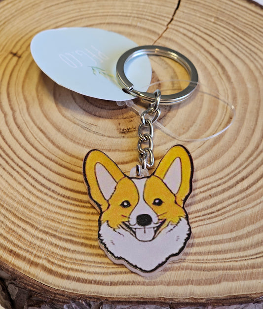 Corgi key rings