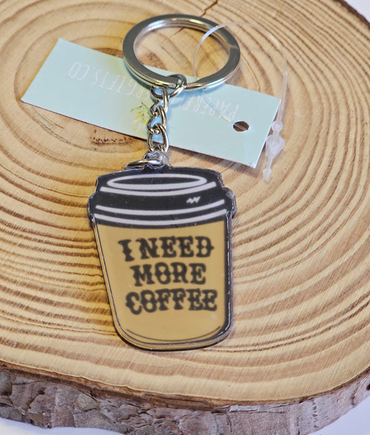 I need more coffee key rings